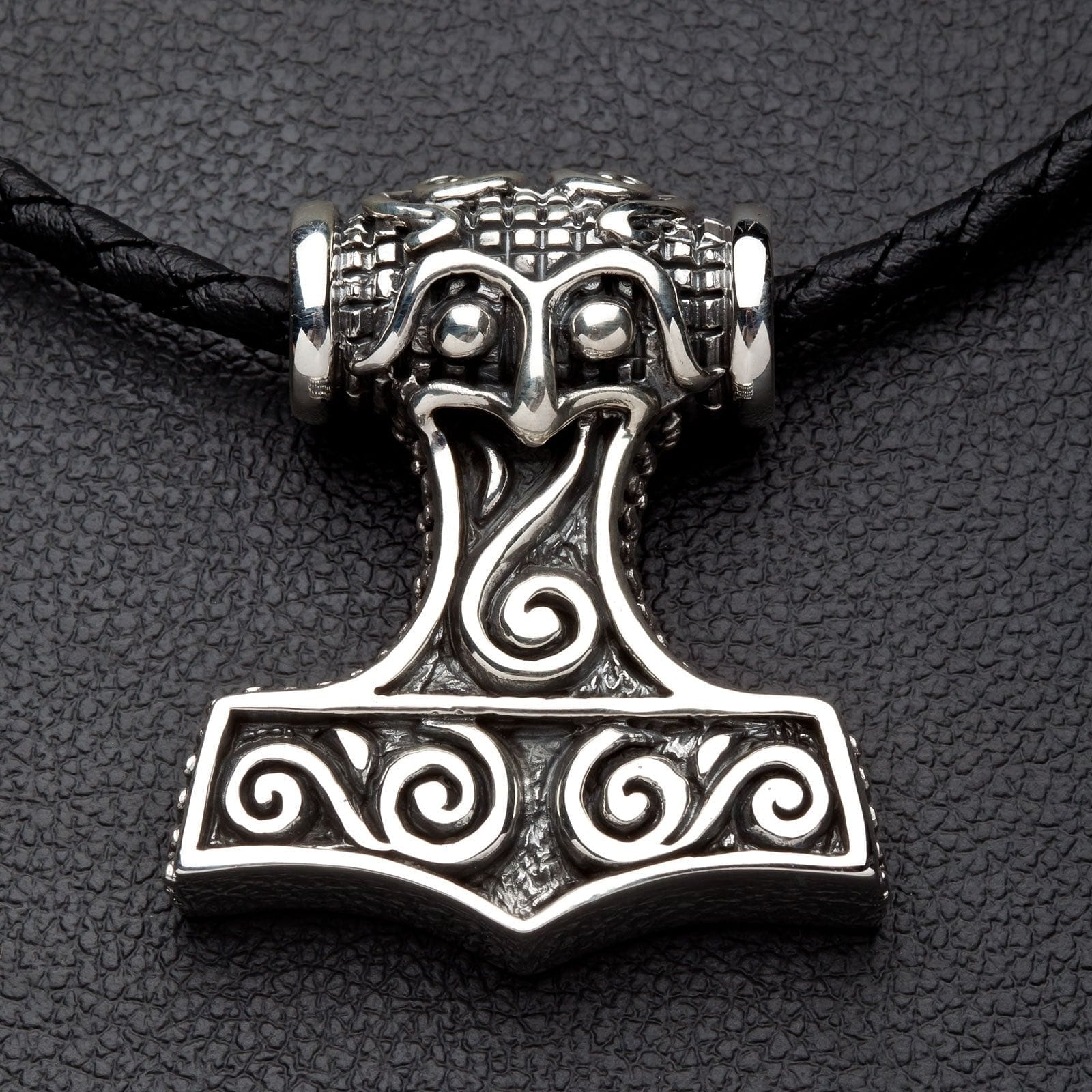 Thor hammer necklace, Silver by BDSart on DeviantArt